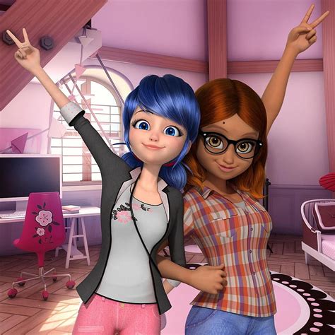 Miraculous Ladybug Twitter પર:, marinette et alya Fond d'écran de ...