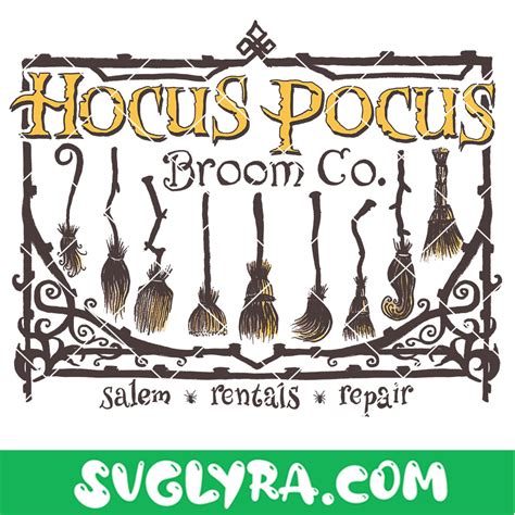 Hocus Pocus Broom Co Png, Hocus Pocus Png, Halloween Png, Sanderson ...