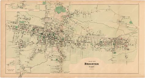 Brockton, Massachusetts 1879 – WardMaps LLC