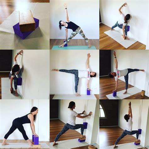 16+ Standing Yoga Poses Using Wall | Yoga Poses