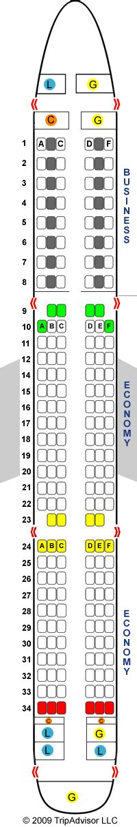 SeatGuru Seat Map Turkish Airlines