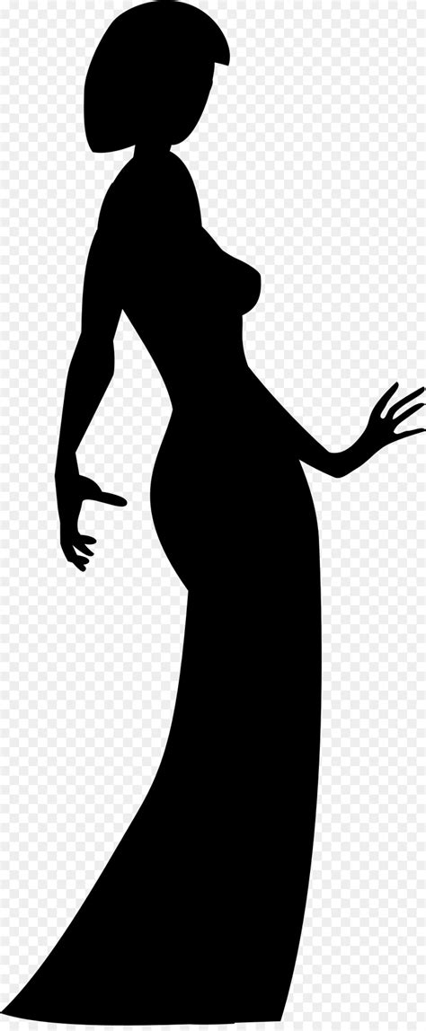 Free Silhouette Woman In Dress, Download Free Silhouette Woman In Dress png images, Free ...