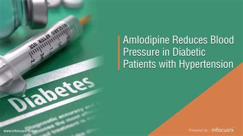 Amlodipine Reduces Blood Pressure In Diabetic Patients With Hypertension - YouTube