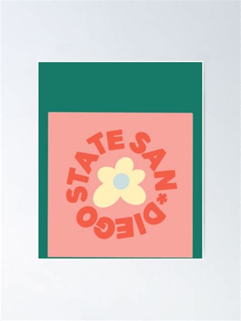 "Golf le Fleur SDSU logo " Poster for Sale by Bommango | Redbubble