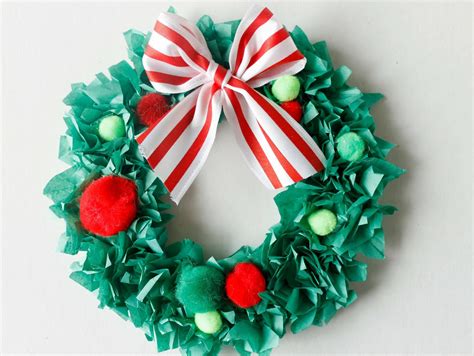 Tissue Paper Advent Wreath at Christa Lopez blog