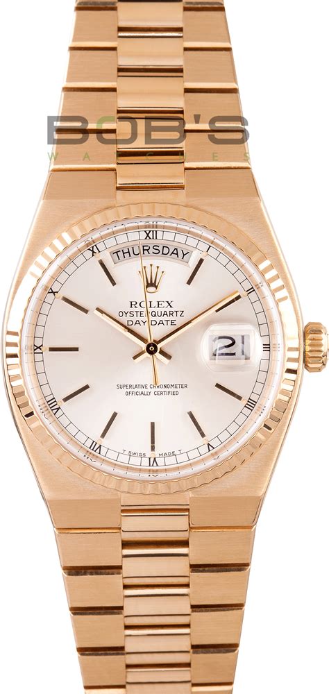 Rolex Day Date Oysterquartz - Save up to 50% at Bob's Watches