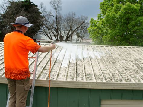 Applying Moss Treatment - Moss Roof Treatment