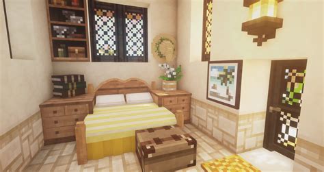 Minecraft cottagecore interior