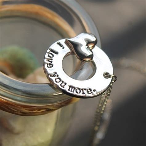 "I Love You More" Necklace- 1 or 2 Pack