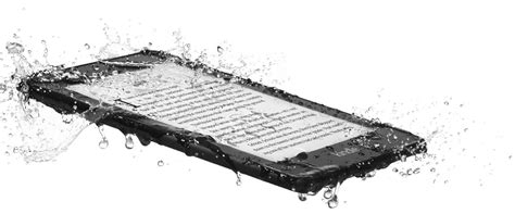 Amazon Kindle Paperwhite announced - Now waterproof.