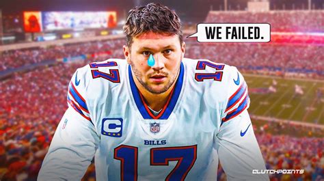 Josh Allen's immediate reaction to Bills Divisional Round loss vs. Bengals