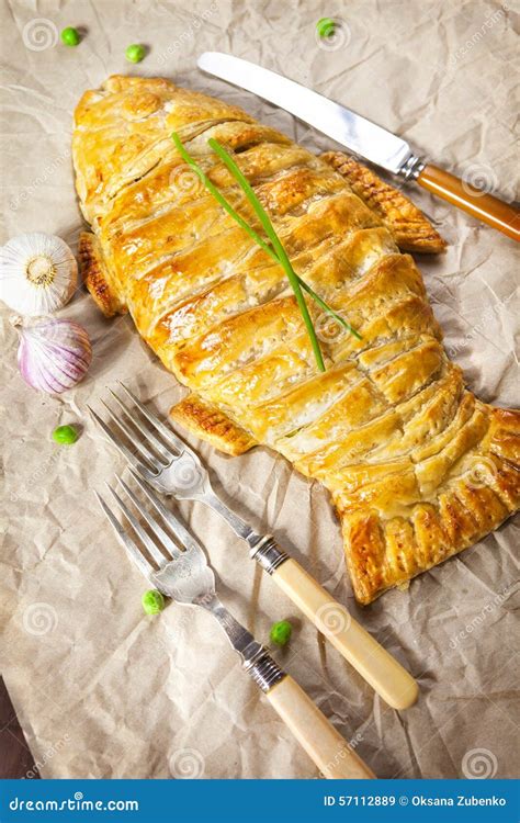 Homemade fish pie stock image. Image of culinary, dough - 57112889