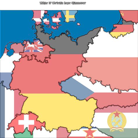 What if Britain kept Hanover instead of it uniting with Germany. : r/imaginarymaps