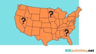 51 US Geography Games and Activities | Kid Activities