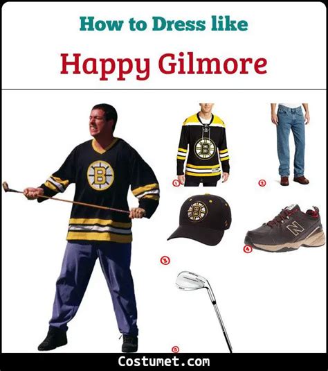 Happy Gilmore Costume for Cosplay & Halloween