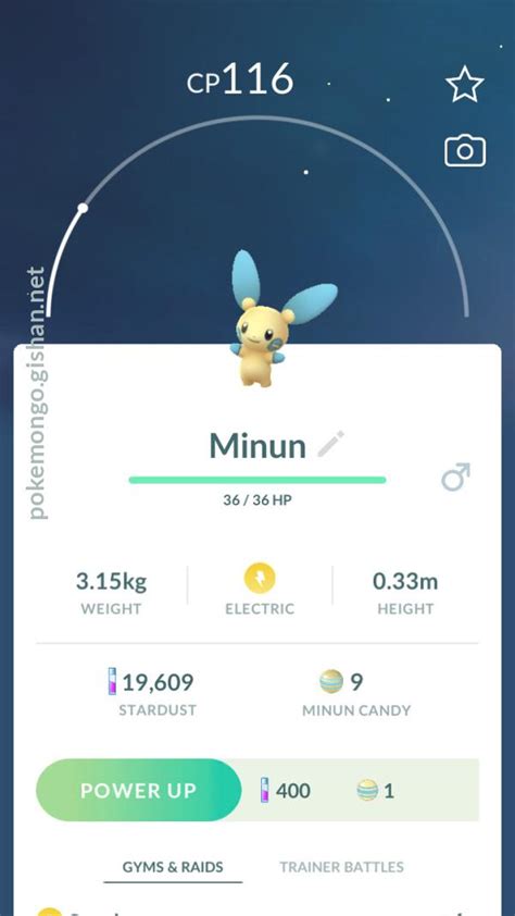 Minun - Pokemon Go