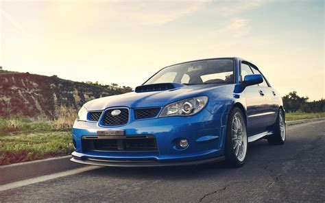 Free download Subaru Impreza WRX Blue Free Car Wallpapers HD Wallpapers ...