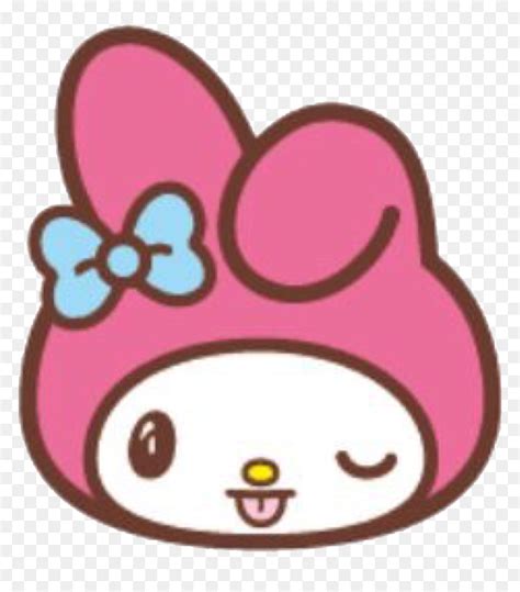 Hello Kitty Head My Melody Sanrio Character Television Sticker | Images and Photos finder