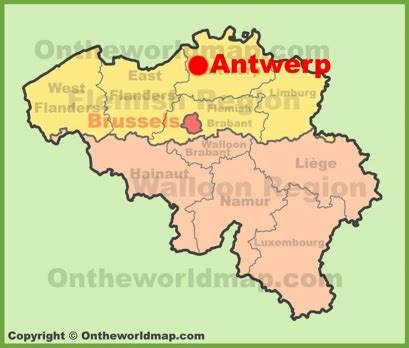 Antwerp Maps | Belgium | Detailed Maps of Antwerp (Antwerpen)