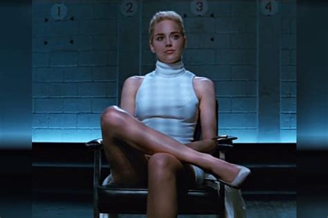 Sharon Stone recreates the iconic Basic Instinct scene 30 years on | Dazed