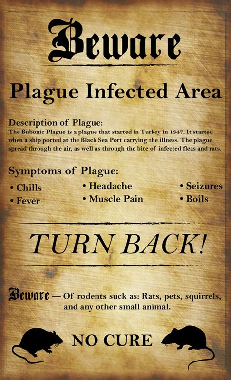 Plague Poster on Behance