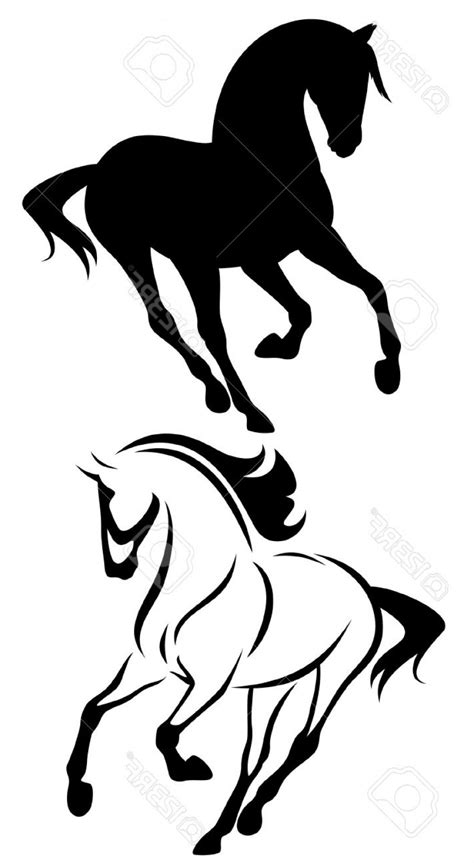 Horse Outline Vector at Vectorified.com | Collection of Horse Outline ...