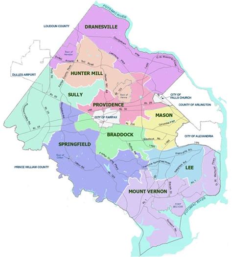 Magisterial Districts - Fairfax County Republican Committee