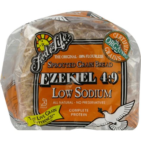 Food for Life Bread, Low Sodium, Sprouted Grain (24 oz) from Mariano's ...