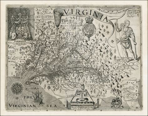 John Smith Virginia Map - Alyssa Marianna