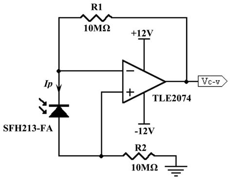 Current-to-voltage converter circuit. | Download Scientific Diagram