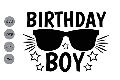 Birthday Boy Svg (Graphic) by CosmosFineArt · Creative Fabrica