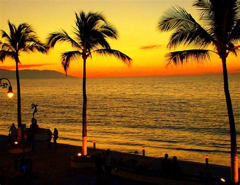 Puerto Vallarta Sunset Photograph by Randall Weidner - Fine Art America