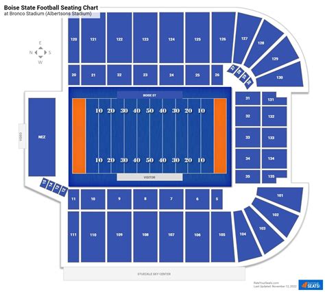 Boise State Football Stadium Seating Chart - Stadium Seating Chart