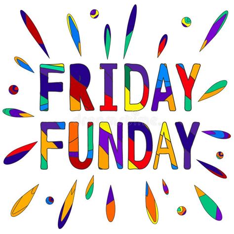 Friday Funday Stock Illustrations – 14 Friday Funday Stock Illustrations, Vectors & Clipart ...