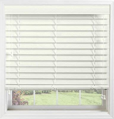 Spring Window Fashions 39 1/2 x 34 1/12 Coconut 2-in Blinds | eBay