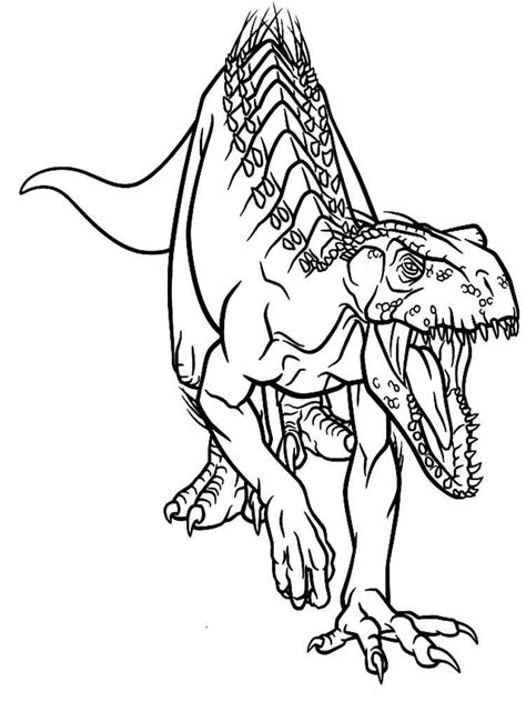 Indoraptor coloring pages