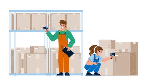 Inventory Control Vector Warehouse Industry, Tablet, Storage, Management PNG and Vector with ...