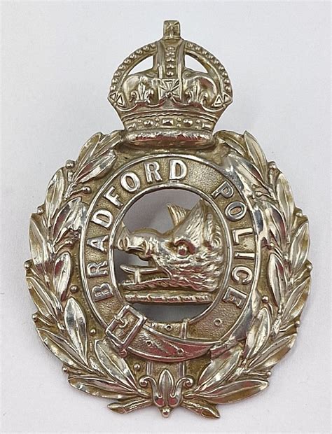 Bradford Police Helmet Badge | Time Militaria