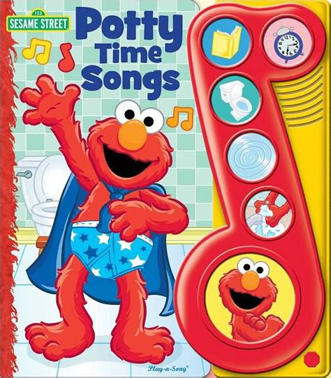 Elmo Potty Time Songs Little Music Note by Publications International ...