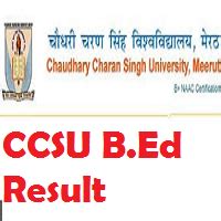 CCSU B.Ed Result 2020 CCS University BEd 1st 2nd 3rd Year Result ...