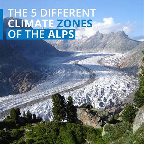 Did you know the #Alps is split into five climate zones each with a ...