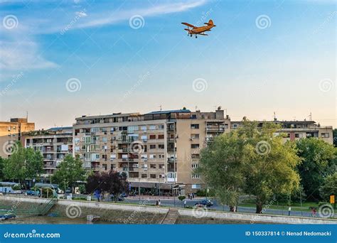 Airplane Mosquito Spraying Equipment in Novi Sad, Serbia Editorial Stock Image - Image of ...