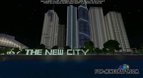 Minecraft Bedrock City Map