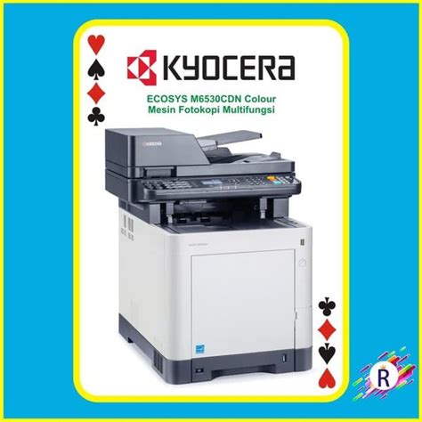 Jual Printer Kyocera ECOSYS M6530CDN Mesin Fotokopi Multifungsi Garansi ...