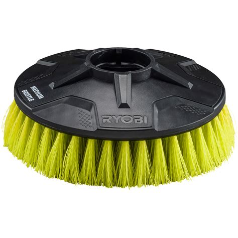 Ryobi 152mm Medium Bristle Power Scrubber Brush - Bunnings Australia