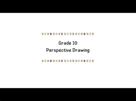 EGD Grade 10 Perspective Drawing page 126 (Left) - YouTube