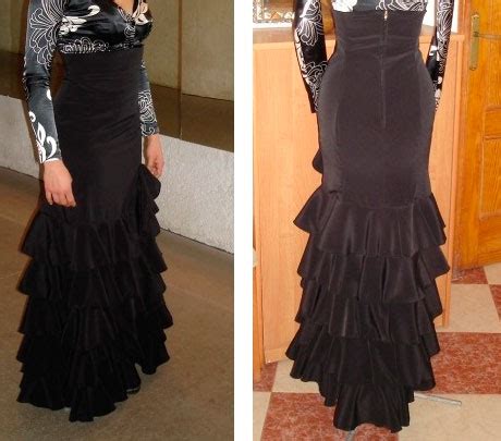 Flamenco Skirt Pattern Carmen - Flamenco Dressmaking