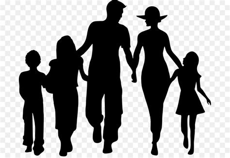 Family Silhouette Clip art - Family cartoon png download - 719*748 ...