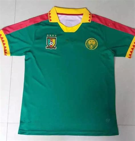 Cameroon National Team Soccer Jerseys Customized Personalized Any Name ...