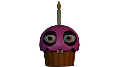 FNaF 1 Cupcake Model (Made in Blender, 4k render) : r/fivenightsatfreddys